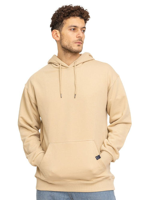 Beige Over Size Hoodie - Khotwh
